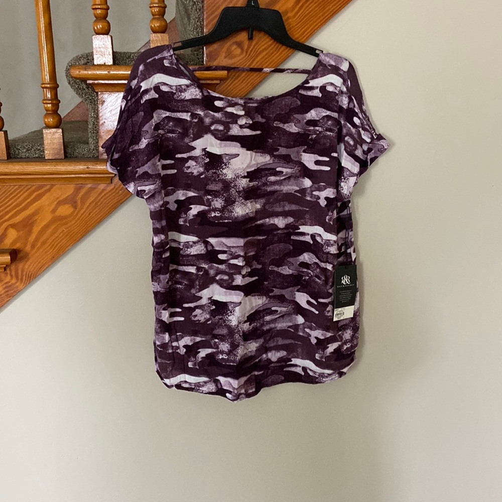 NWT Rock & Republic strappy back tee